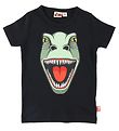 DYR T-shirt - Howl - Sort m. T-Rex