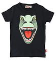 DYR T-shirt - DYRHowl - Sort m. T-Rex