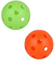 Stiga Bolde - Floorball - 2-pak - Orange/Limegrn