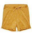 Petit by Sofie Schnoor Shorts - Daphne - Mustard m. Prikker