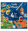 Djeco Spil - 4-i-1 - Ludo Wood