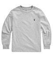 Polo Ralph Lauren Bluse - Core Replen - Gråmeleret