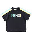 Fendi T-shirt - Sort m. Logo