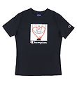 Champion Fashion T-shirt - Sort m. Print