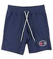 Champion Fashion Shorts - Navy m. Logo