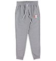 Champion Fashion Sweatpants - Grmeleret m. Logo