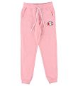 Champion Fashion Sweatpants - Rosa m. Logo