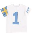 Hust and Claire T-shirt - Arthur - Hvid m. Sverige