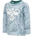 Hummel Bluse - hmlMagne - Lyseblå m. Print