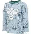 Hummel Bluse - hmlMagne - Lysebl m. Print