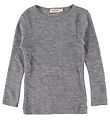 MarMar Bluse - Tamra - Uld - Grey Melange