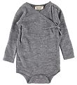 MarMar Slå-om Body l/æ - Belita - Uld - Grey Melange