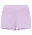 Grunt Shorts - Dana - Lilla/Hvid Tern