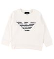 Emporio Armani Sweatshirt - Hvid m. Logo