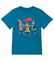 Stella McCartney Kids T-shirt - Spray Gang - Bright Blue