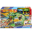 Hot Wheels Biler - Monster Trucks Dragon Destruction Set