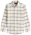 Tommy Hilfiger Skjorte - Window Pane Check - White