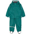 Mikk-Line Rainwear w. Suspenders - PU - North Sea