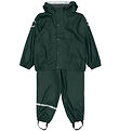 Mikk_Line Rainwear w. Suspenders - PU - Darkest Sprouse