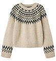 LMTD Bluse - Strik - NlfNeenla - Oatmeal