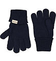 MarMar Gloves - Wool/Cotton - Knitted - Aske - Ink