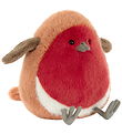Jellycat Bamse - 20x15 cm - Plum Robin