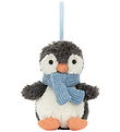 Jellycat Bamse - 10x6 cm - Peanut Penguin Decoration