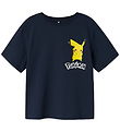 Name It T-shirt - NkmStu - Pokemon - Navy Blazer