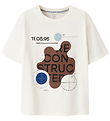 Name It T-Shirt - NkmOakley - Cloud Dancer
