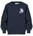 Name It Sweatshirt - NmfVenus - Navy Blazer/Cat Yarn