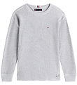 Tommy Hilfiger Bluse - Strik - Light Grey HeatherGREY