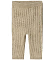 Name It Leggings - Strik - Rib - NbnOmun - Island Fossil