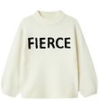 Name It Bluse - Strik - NkfOdessa - Cloud Dancer