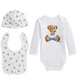 Polo Ralph Lauren Gaveæske - Body/Savlesmæk/Hue - White Multi