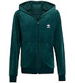 adidas Originals Cardigan - Velour - Aurivy/White