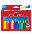 Faber-Castell Farvekridt - Trekantet - 12 stk - Multi