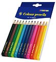 Playbox Farveblyanter - Jumbo - 12 stk