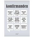 Dialgt Plakat - 30x42 - Konfirmanden