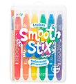 Ooly Farvekridt - Vandfarver - Smooth Stix - 6 stk