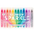 Ooly Farvekridt - Vandfarve - Rainbow Sparkle - 12 stk
