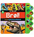 Alvilda Bog m. Lyd - Lyt og Lær - Brøl Med Dinosaurerne - Dansk