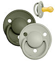 BIBS De Lux Sutter - Str. 2 - 2-pak - Rund- Sage/Hunter Green