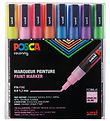 Posca Tuscher - PC-3ML - 8 stk. - Multifarvet m. Glimmer