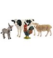 Schleich Farm World - 4 stk - 7,5 cm - Starterst 42385