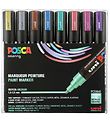 Posca Tuscher - PC-5M - 8 stk. - Metallisk Multifarvet