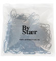 Bows By Str Hrelastikker - Silikone - 200 stk. - Sort/Brun