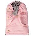 Mini Mommy Kørepose til Dukke - Deluxe Rosa/Grå