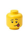 LEGO Storage Opbevaringsboks - Mini - Hoved - 12 cm - Skr