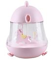 Rabbit & Friends Lampe - 16x13 cm - Karrusel m. Musik - Rosa