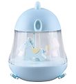 Rabbit & Friends Lampe - 16x13 cm - Karrusel m. Musik  - Blå